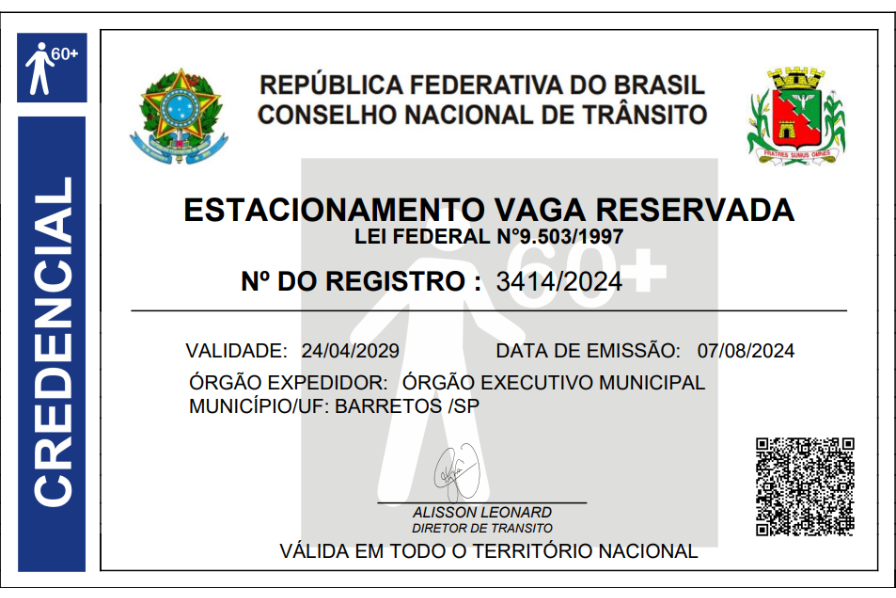Credencial para Idosos e PCDs